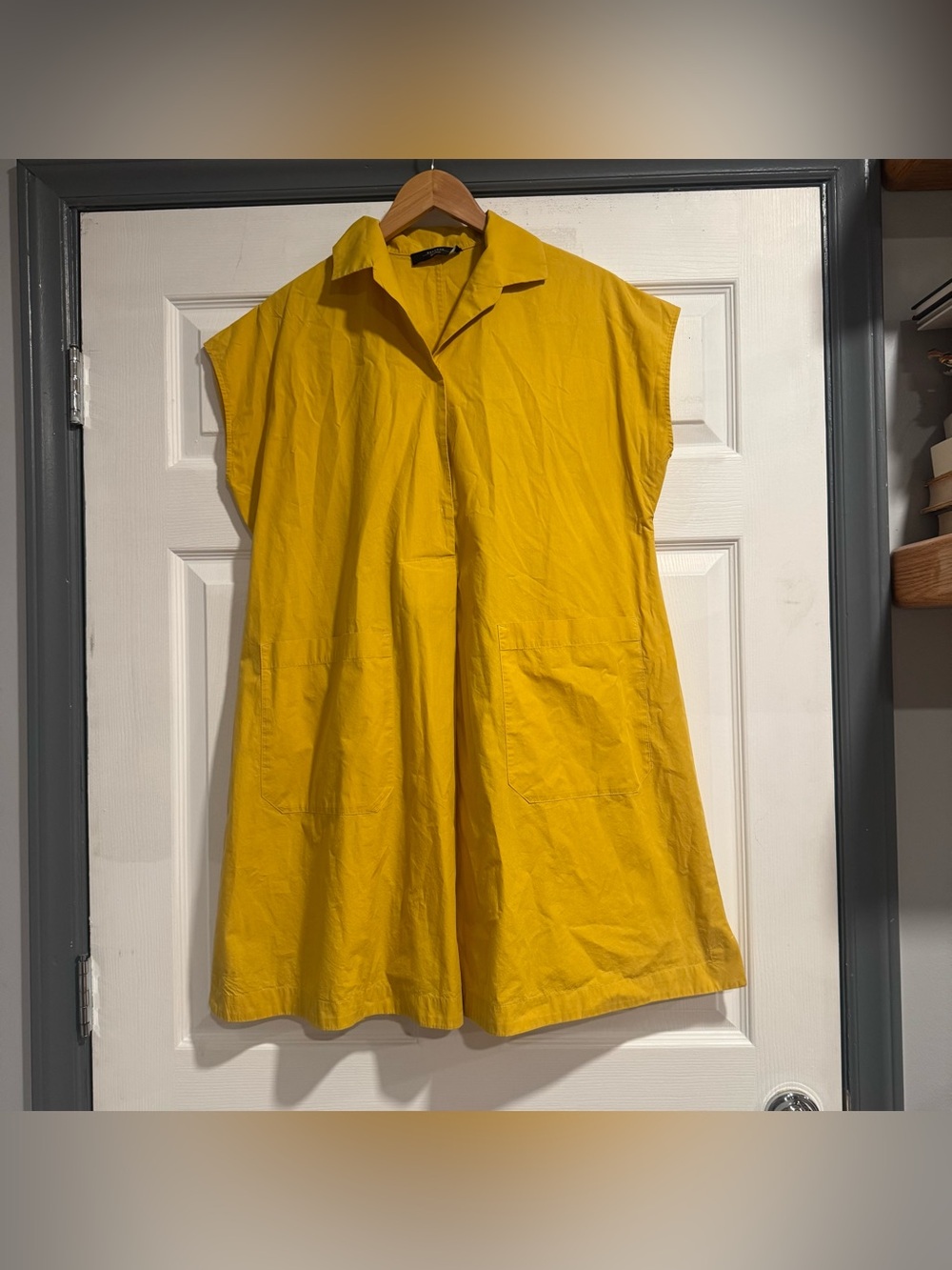 Weekend by MaxMara ‘Benny’ Shift Yellow Dress